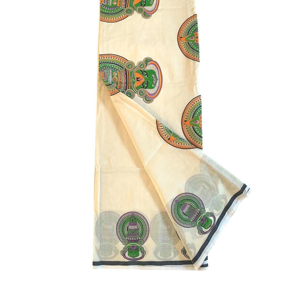 Onam Set Saree Festival Saree Kerala Kasavu Saree Balaramapuram Handloom Sari